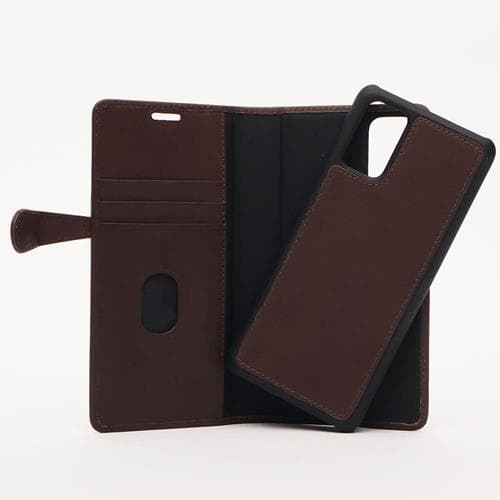 BUFFALO Ægte Læder Pung Etui Samsung S20 Plus - Brun Brown