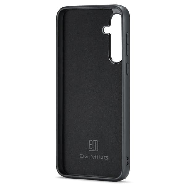 DG.MING Mobilskal till Samsung Galaxy A35 5G Läder+PC+TPU Grön