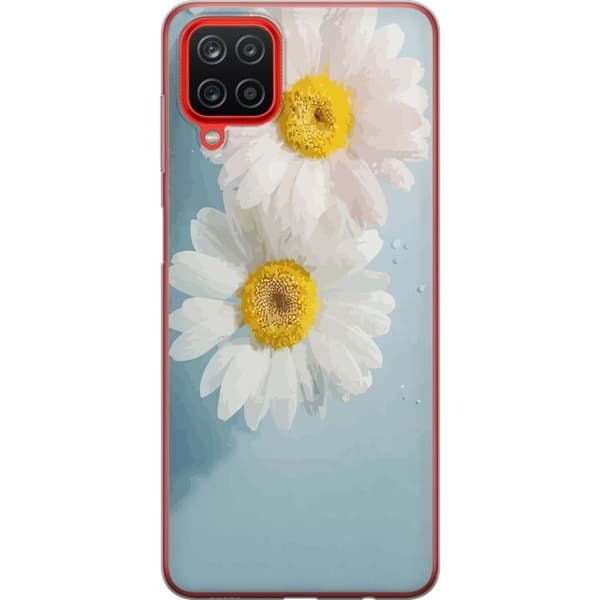 Mobilskal till Samsung Galaxy A12 med Sommarblommor
