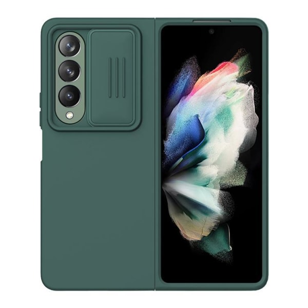 Nillkin Galaxy Z Fold 4 Mobilskal CamShield Silky - Grön
