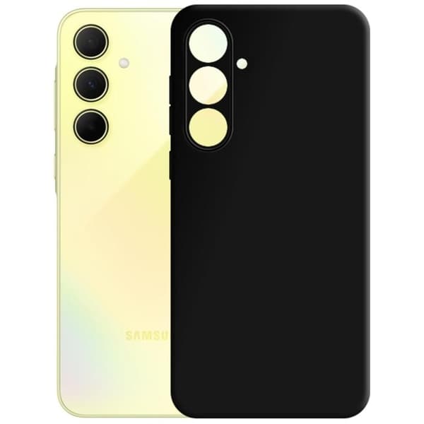 3MK telefontaske til Galaxy A35 5G Matte Pro - Sort Svart