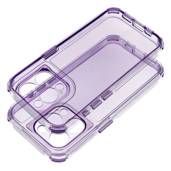Mobilskal till iPhone Air Matrix Clear - Ljuslila Lila