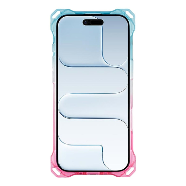 Mobilskal till iPhone Air MagSafe Kickstand - Gradient Blå / Rosa Blå