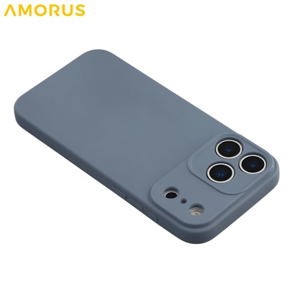 AMORUS Mobilskal till iPhone 17 Pro Max Precise Cutouts - Lavendelgrå Grå