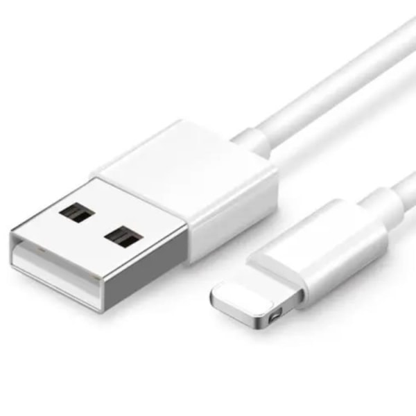 SiGN USB-A til Lightning-kabler 10W 2m - Hvid