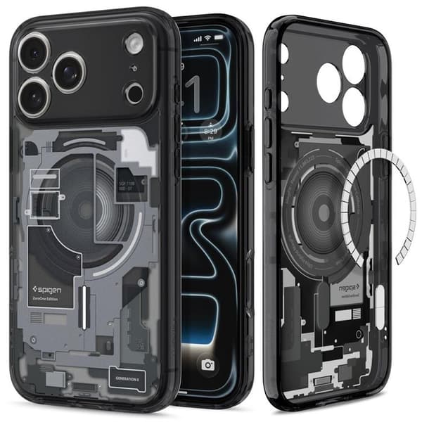 Spigen Mobilskal För iPhone 18 Pro Max/17 Pro Max Magsafe Ultra Hybrid Zero One