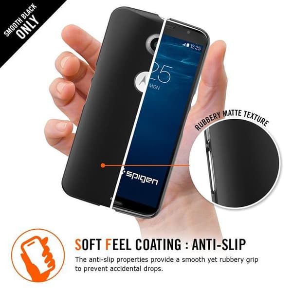 SPIGEN Thin Fit Skal till Google Nexus 6 (Clear) Transparent