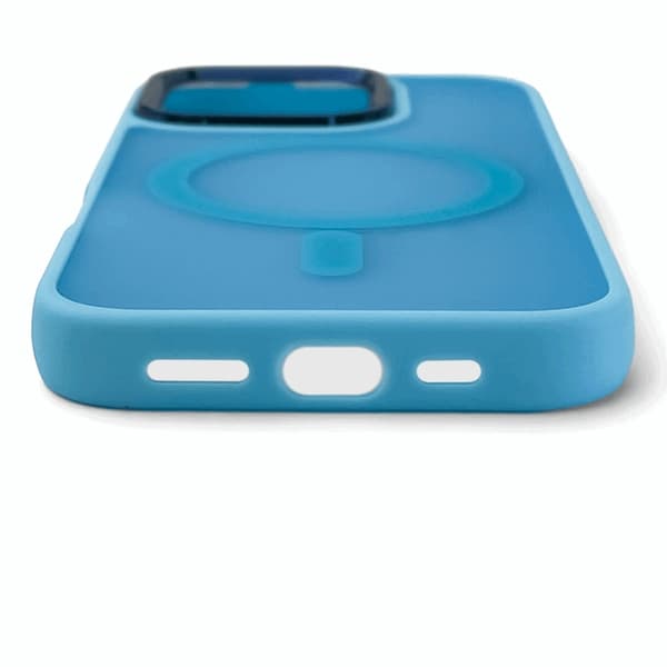 Telefontaske til iPhone 16e MagSafe Fashion - Blå Blå