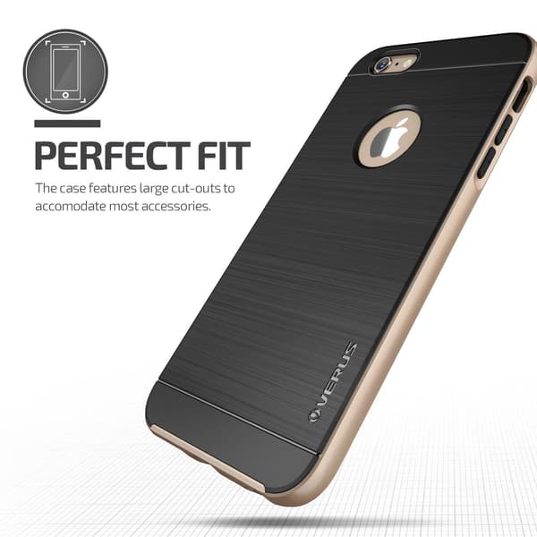 Verus High Pro Shield Cover til Apple iPhone 6 / 6S  - Guld Yellow