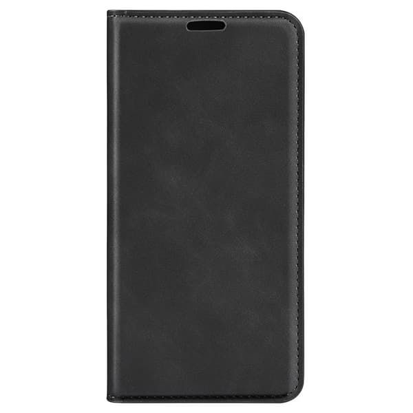 iPhone 15 Plus Plånboksfodral Flip PU-Läder - Svart Svart