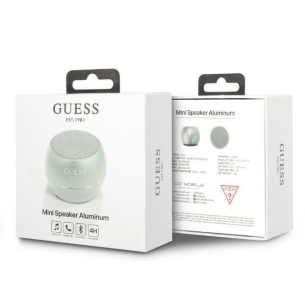 Guess Bluetooth Högtalare Mini - Grå Grå