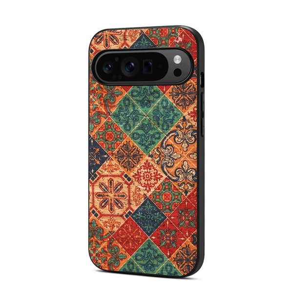 Mobilskal till Google Pixel 10/10 Pro Flower Print - Vinter/Blå Blå
