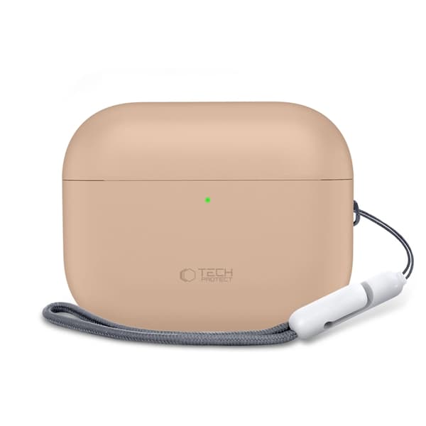 Tech-Protect Apple Airpods Pro 3 Taske Silikone - Kaffe Latte Beige