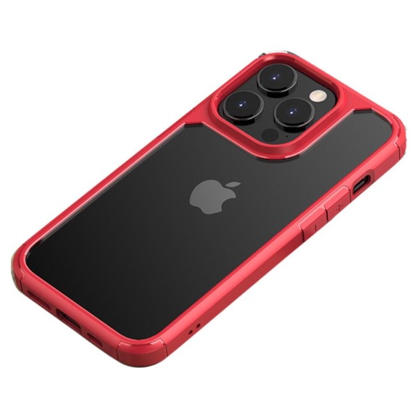 [6in1] BOOM iPhone 14 Pro Max Skal, Kameralinsskydd, Härdat Glas