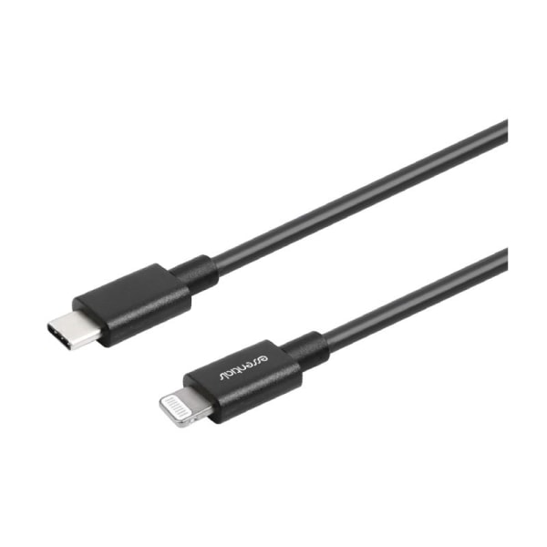 Essentials MFi USB-C Lightning Kabel 20m - Svart