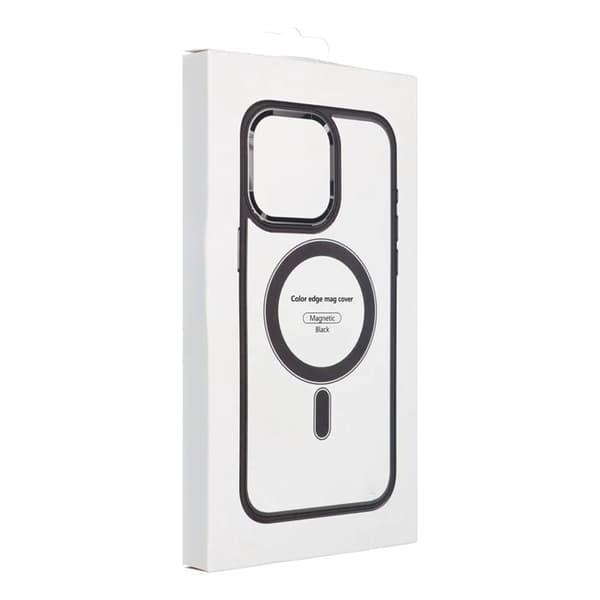 Mobilskal till iPhone 16 Magsafe Color Edge - Svart Svart