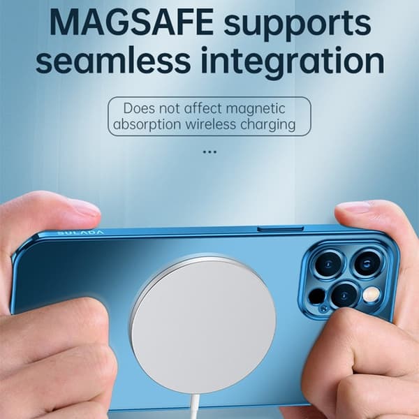 SULADA Mobilskal till iPhone 13 Pro TPU Electroplating Blå 6.1 tum