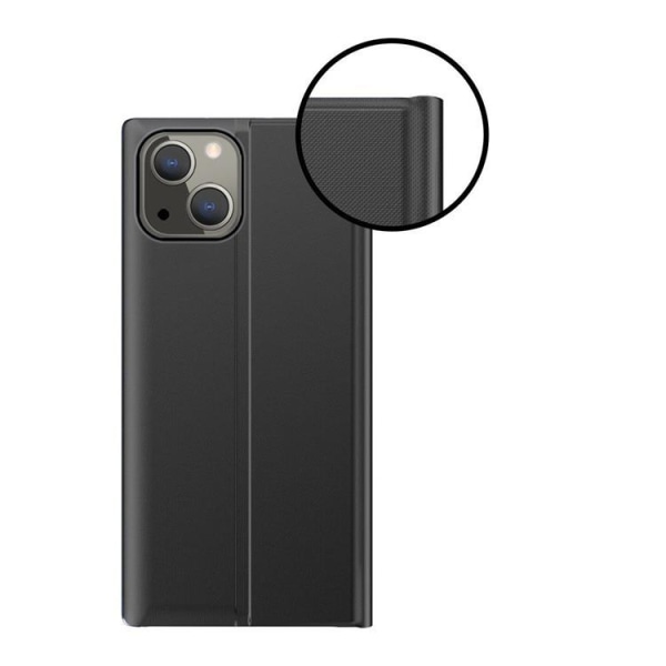 Sleep Case med Smart Window iPhone 13 - Sort Black