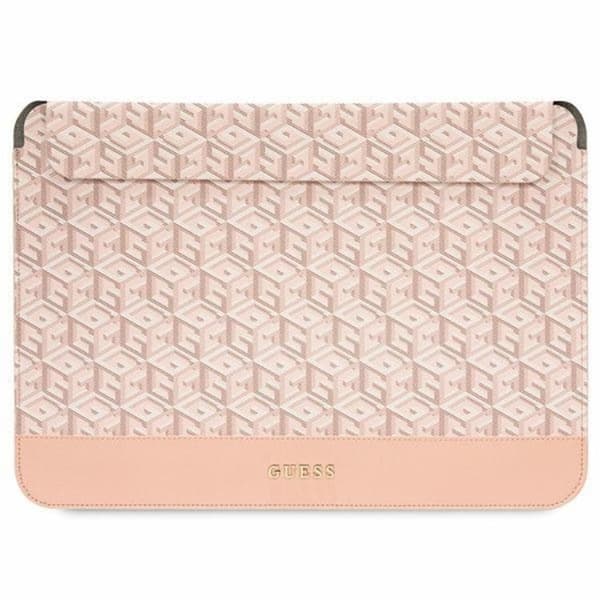 Guess Computer Sleeve 14'' GCube Stripes - Pink Rosa