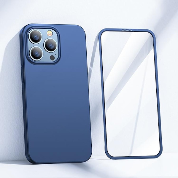 Joyroom iPhone 13 Pro Skal 360 Full - Blå Blå