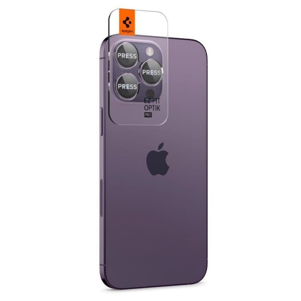 [2-Pack] Spigen iPhone 14 Pro/14 Pro Max Kameralinsskydd i Härda