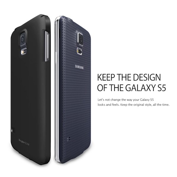 Ringke Dot Slim Skal till Samsung Galaxy S5 (Vit) Vit