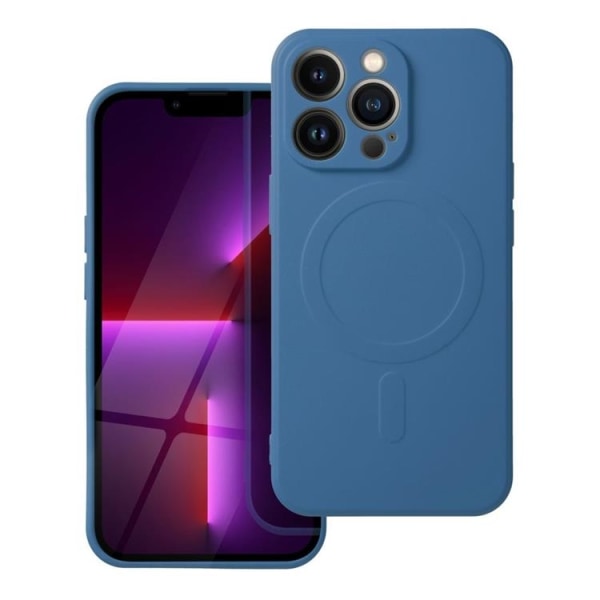 Galaxy S24 Mobile Case Magsafe silikoni - sininen
