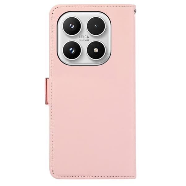 ABEEL Mobilskal till Xiaomi 17 KonstLäder RFID-Skydd - Rosa