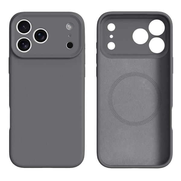 Mobilskal till iPhone 17 Pro Max MagSafe Precise Cutouts - Grå Grå