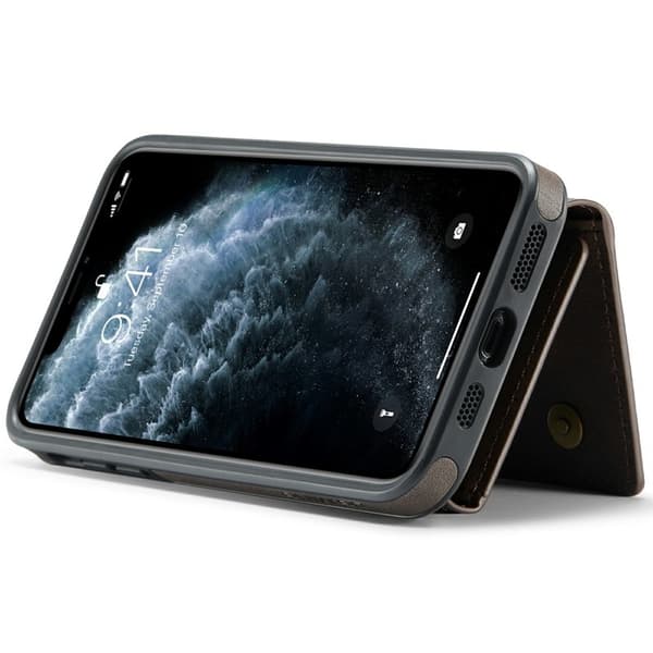 DG.MING M6 Series Mobilskal till iPhone 11 Pro Magnetiskt - Brun