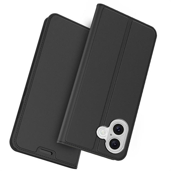 iPhone 17 Plånboksfodral med Kickstand Svart