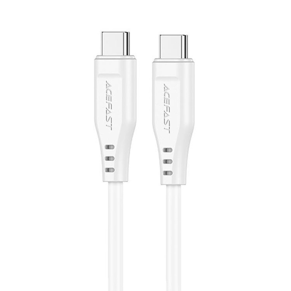Acefast USB-C till USB-C kabel 1.2m 60W - Vit