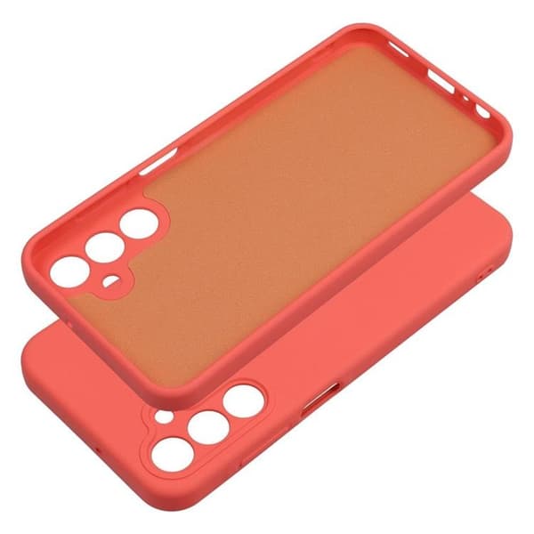 Mobilskal till Galaxy A36 5G Silikon - Peach Orange