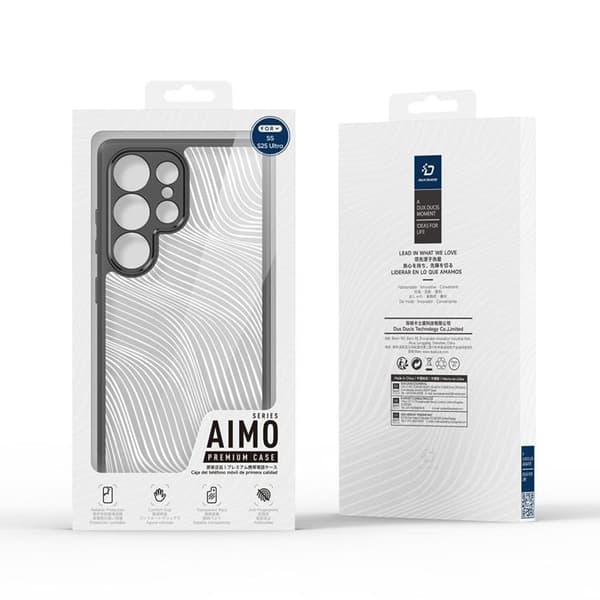 Dux Ducis Telefontaske til Galaxy S25 Ultra Aimo - Sort Black