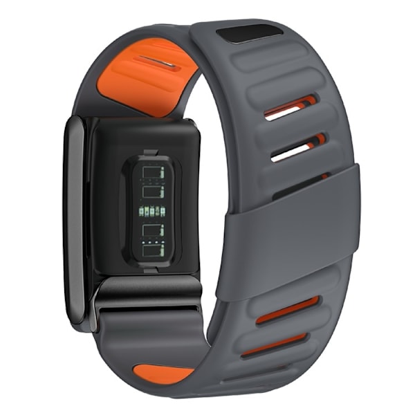 Whoop 4.0 Armband Silikon Adjustable - Orange/Grå