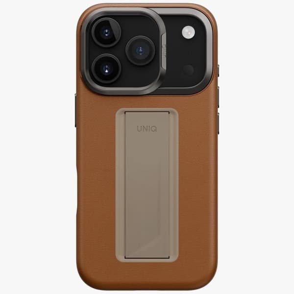 UNIQ telefontaske til iPhone 17 Pro MagSafe Heldro Pro Brun