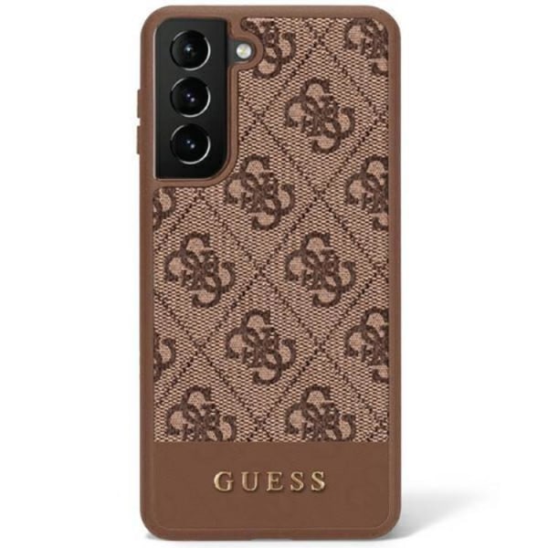 Guess Galaxy S23 Ultra Skal Stripe Collection - Brun