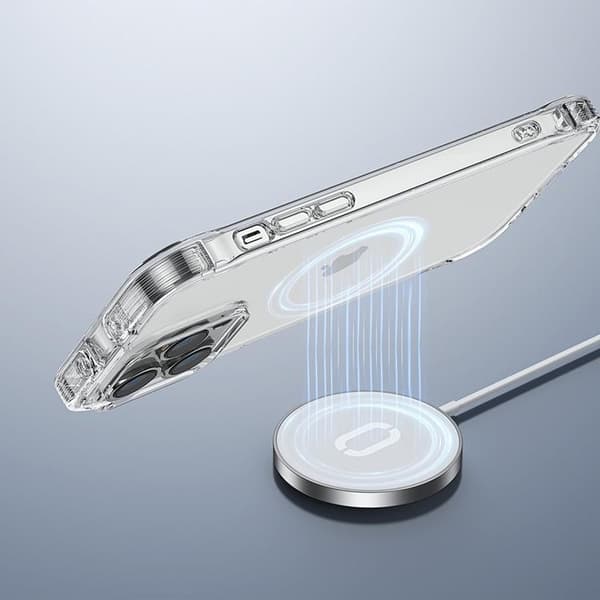 Joyroom iPhone 14 Pro Skal Defender Series Armored Hook - Clear Transparent