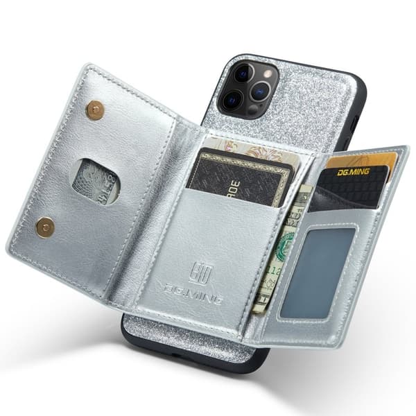 DG.MING M3 Series Mobilskal till iPhone 11 Pro Max Silver 2-i-1 Shockproof