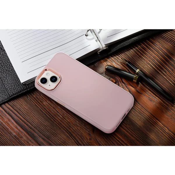 Telefontaske til Xiaomi Redmi 14C Ramme - Lyserød Rosa