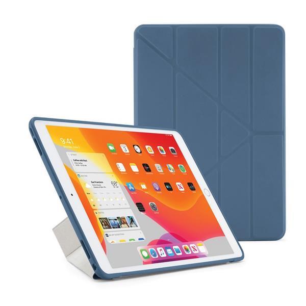 Pipetto Origami-fodral med TPU-baksida iPad 10.2 2019 / 2020 - M Blå
