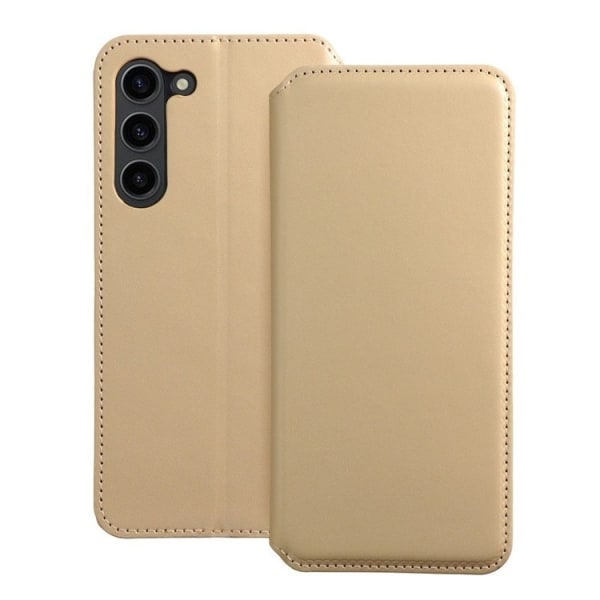 Galaxy S24 Plus Wallet Case Dual Pocket - Guld