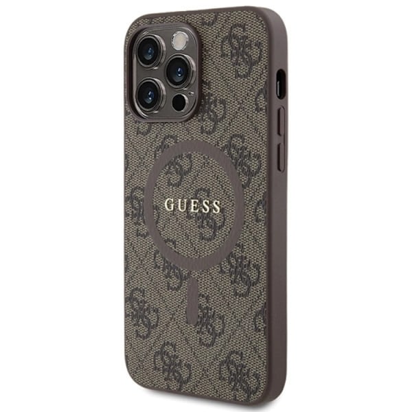Guess iPhone 13 Pro Max Mobilskal Magsafe Collection - Brun