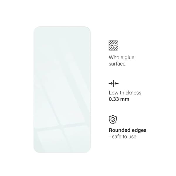 Blue Star Xiaomi Redmi Note 13 4G/5G Härdat Glas Skärmskydd 9H Transparent