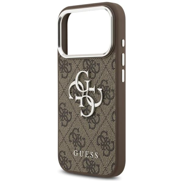 Guess Mobilskal till iPhone 17 Pro Max 4G Big 4G Classic Logo - Brun Brun