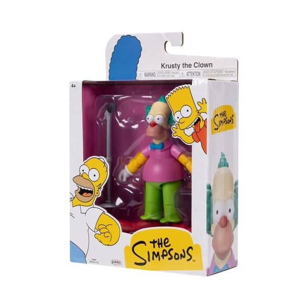 SIMPSONS-figur 5 i figur Otto Krusty klovnen
