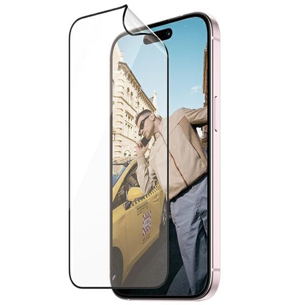 PanzerGlass iPhone 15 6.1" Härdat Glas Skärmskydd Matrix D3O