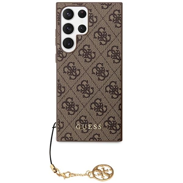 Guess Galaxy S23 Ultra Mobilskal Charms Collection - Brun