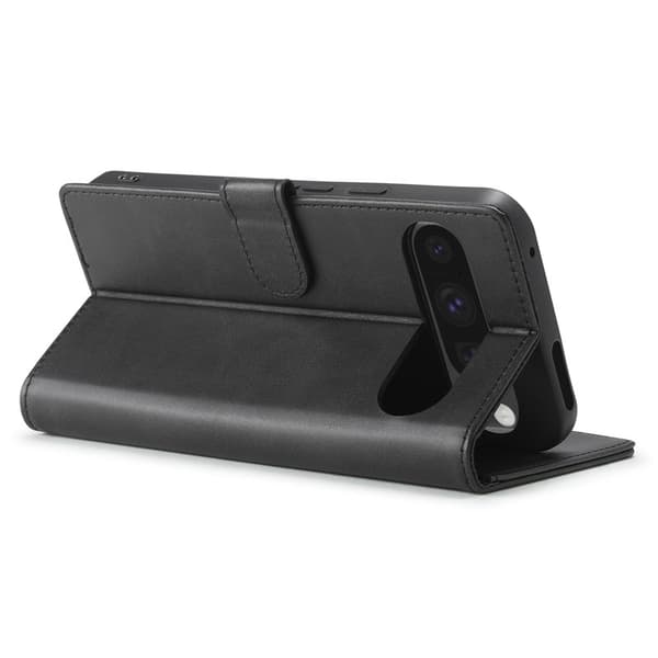 LC.IMEEKE Google Pixel 9 Pro XL Plånboksfodral Konstläder - Svart