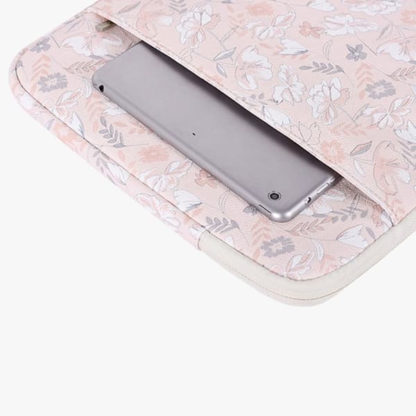CANVASARTISAN Datorfodral 13'' Flower Printed G4-19 - Rosa